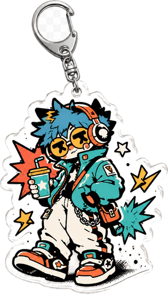 アクリルキーホルダー